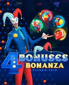 4 Bonuses Bonanza - Plinko Spin